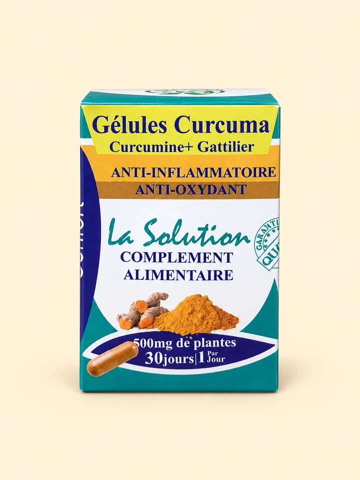 Boîte originale de Gélules Curcuma